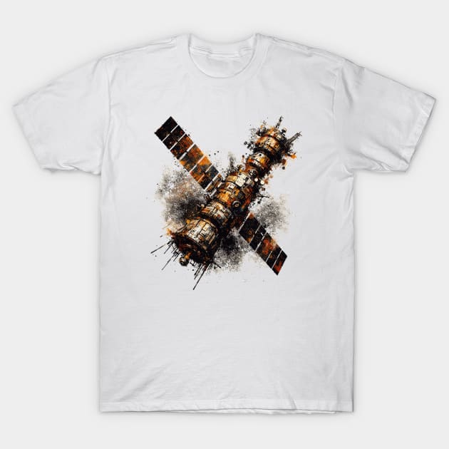 Satellite T-Shirt by Vehicles-Art